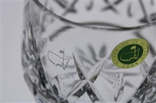 2004 Augusta National Golf Club Ltd Ed Employee Masters Gift Crystal Bedside Decanter in Box with Card