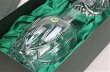 2004 Augusta National Golf Club Ltd Ed Employee Masters Gift Crystal Bedside Decanter in Box with Card