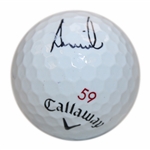 Annika Sorenstam Signed Callaway 59 Logo Golf Ball JSA ALOA