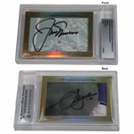 Jack Nicklaus & Seve Ballesteros Signed 2013 Leaf Executive Collection Masterpiece 1 of 1 Beckett #L26792