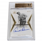 Arnold Palmer Signed 2012 Ultimate Golf Gold Foil LTD ED #6/10 Card Beckett Graded Gem Mint 9.5 Autograph 10