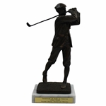C.B. Macdonald Centennial Of Golf In America 1888-1988 United States Historical Society Statue