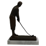 Bobby Jones Bronze Statue Pre-Swing Pose - Golfer of the Decade 1928 to 1937