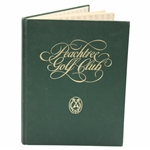 Arnold Palmer Signed 1978 Peachtree Golf Club Book Personalized To John JSA ALOA