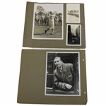 Henry Cottons Personal Scrapbook Pages w/ Handcaptioned 1930-31 Dutra, Whitcome & Cotton Original Photos