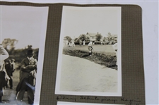 Henry Cotton's Personal Scrapbook Pages w/ Handcaptioned 1930-31 Dutra, Whitcome & Cotton Original Photos