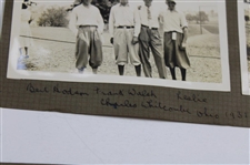 Henry Cotton's Personal Scrapbook Pages w/ Handcaptioned 1930-31 Dutra, Whitcome & Cotton Original Photos