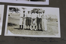 Henry Cotton's Personal Scrapbook Pages w/ Handcaptioned 1930-31 Dutra, Whitcome & Cotton Original Photos
