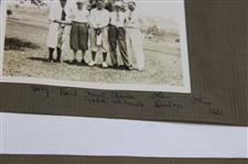 Henry Cotton's Personal Scrapbook Pages w/ Handcaptioned 1930-31 Dutra, Whitcome & Cotton Original Photos