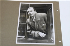 Henry Cotton's Personal Scrapbook Pages w/ Handcaptioned 1930-31 Dutra, Whitcome & Cotton Original Photos
