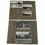 Henry Cottons Personal Scrapbook Pages w/ Handcaptioned 1930-31 Cotton Original Photos