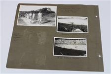 Henry Cotton's Personal Scrapbook Pages w/ Handcaptioned 1930-31 Cotton Original Photos