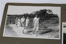 Henry Cotton's Personal Scrapbook Pages w/ Handcaptioned 1930-31 Cotton Original Photos