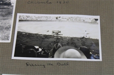 Henry Cotton's Personal Scrapbook Pages w/ Handcaptioned 1930-31 Cotton Original Photos
