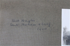 Henry Cotton's Personal Scrapbook Pages w/ Handcaptioned 1930-31 Cotton Original Photos