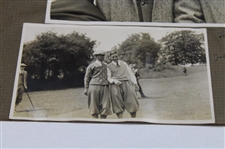 Henry Cotton's Personal Scrapbook Pages w/ Handcaptioned 1925-29 Horton Smtih, Cotton Original Photos