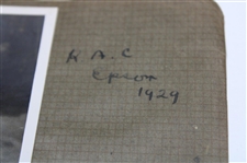 Henry Cotton's Personal Scrapbook Pages w/ Handcaptioned 1925-29 Horton Smtih, Cotton Original Photos