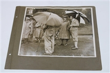 Henry Cotton's Personal Scrapbook Pages w/ Handcaptioned 1925-29 Horton Smtih, Cotton Original Photos