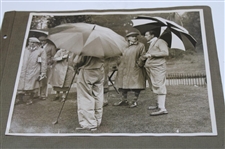 Henry Cotton's Personal Scrapbook Pages w/ Handcaptioned 1925-29 Horton Smtih, Cotton Original Photos