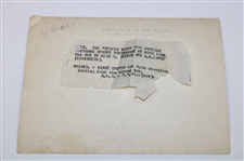 Henry Cotton's Personal Scrapbook Page w/ 1927 JH Taylor & Cotton Comic Illustration & (4) Original Photos
