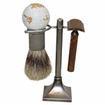 Golf Themed Brush & Comb w/Stand