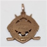 1908 Balnagask Trophy Winner 9k Gold Medal Awarded to G. Robertson