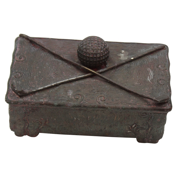 J.B. Vintage Golf Themed Box w/ Lid