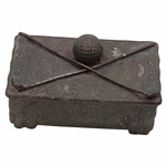 J.B. Vintage Golf Themed Box w/ Lid