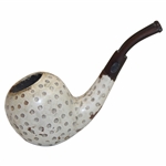 Vintage Golf Ball Themed Tobacco Pipe