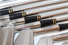 Arnold Palmer Signature Iron Set (2-PW) LTD ED #414/1000 w/Palmer Signed 1999 'A Golfer's Life' LTD ED Book #414/1000 JSA ALOA