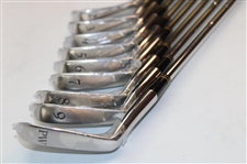 Arnold Palmer Signature Iron Set (2-PW) LTD ED #414/1000 w/Palmer Signed 1999 'A Golfer's Life' LTD ED Book #414/1000 JSA ALOA