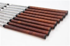 Arnold Palmer Signature Iron Set (2-PW) LTD ED #414/1000 w/Palmer Signed 1999 'A Golfer's Life' LTD ED Book #414/1000 JSA ALOA