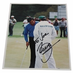 Seve Ballesteros Signed Masters Original Photo Personalized To Joe JSA ALOA