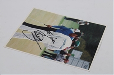 Seve Ballesteros Signed Masters Original Photo Personalized 'To Joe' JSA ALOA