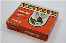 Lee Trevino Signed Cut Card w/Lee Trevino Faultless Sombrero Golf Ball Box w/Balls