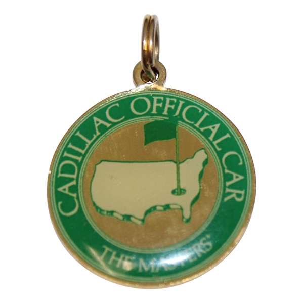 Masters Cadillac Official Contestant Car Key Ring #115 - Charles Coody Collection