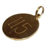 Masters Cadillac Official Contestant Car Key Ring #115 - Charles Coody Collection
