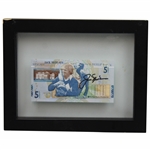 Jack Nicklaus Signed Royal Bank of Scotland 5 Pound Note JSA ALOA - Framed