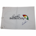 Arnold Palmer Signed Arnold Palmers Bay Hill Club Embroidered Flag BGS #A12503