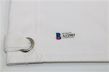 Arnold Palmer Signed Arnold Palmer's Bay Hill Club Embroidered Flag BGS #A12503