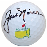 Jack Nicklaus Signed Masters Logo Golf Ball JSA ALOA