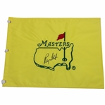 Ray Floyd Signed Undated Masters Tournament Embroidered Flag JSA ALOA