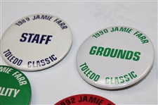 (9) Jamie Farr Toledo Classic Badges