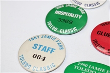 (9) Jamie Farr Toledo Classic Badges