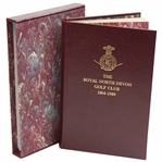 The Royal North Devon Golf Club 1864 - 1989 Book Signed by Co Authors EJ Davies & GW Brown
