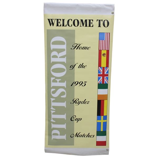 1995 Ryder Cup at Oak Hill Welcome Banner - 2ft x 5ft