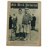 1928 Mid-Week Pictorial Newspaper with Bobby Jones at East Lake Cover - Dec 8th