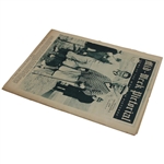 1928 Mid-Week Pictorial Newspaper with Bobby Jones at East Lake Cover - Dec 8th
