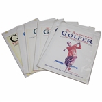 Six (6) Reproduction American Golfer Covers