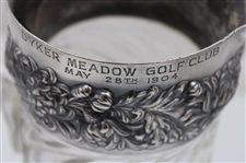 1904 Dyker Meadow Golf Club (NY) US Army Awarded Crystal Pitcher